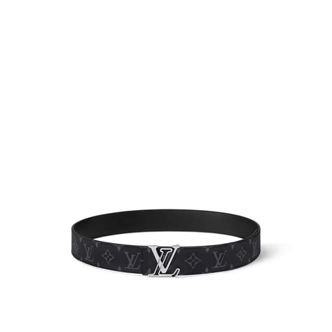 LV Line 40mm Reversible Belt Monogram Eclipse 